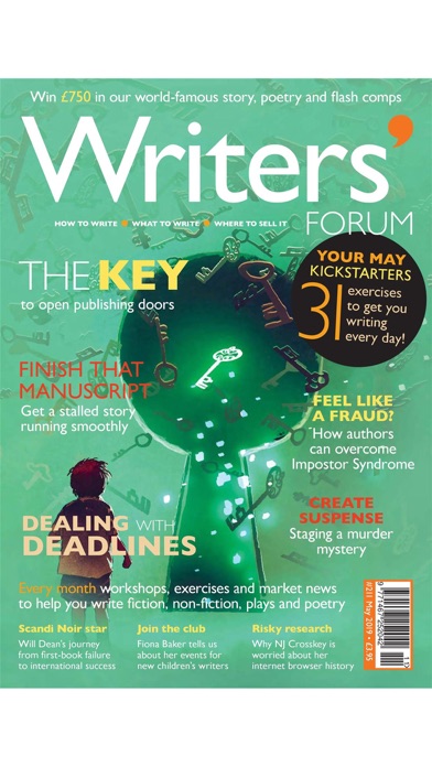 Writers' Forum Magazine screenshot1