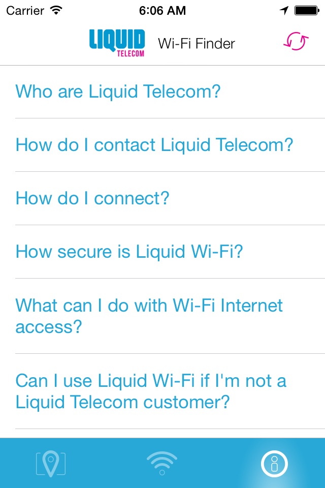 Liquid Telecom Wi-Fi Finder screenshot 3