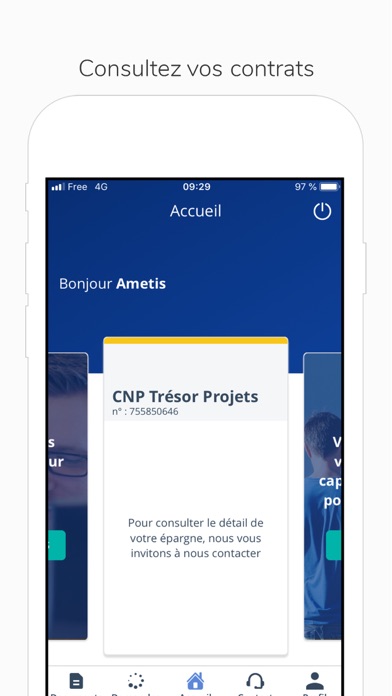 How to cancel & delete Amétis CNP Assurances from iphone & ipad 1