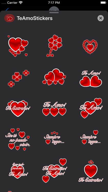 Te Amo Stickers screenshot-7