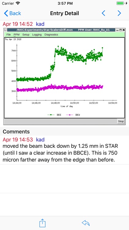 BNL CAD Elog Viewer