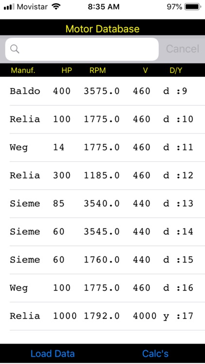 AC Motor Parameters screenshot-3