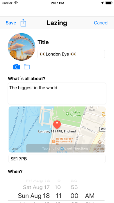 Meet people or contacts on map screenshot 3