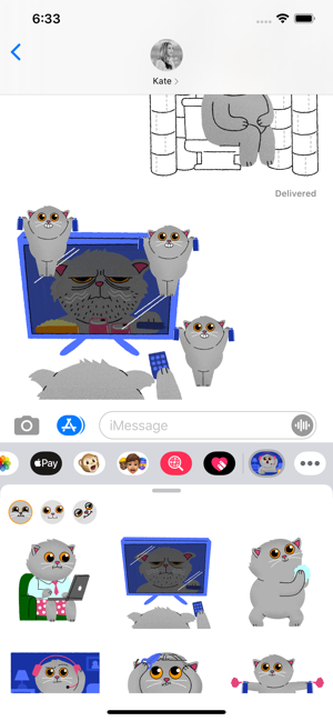 Blu Animated Stickers(圖5)-速報App