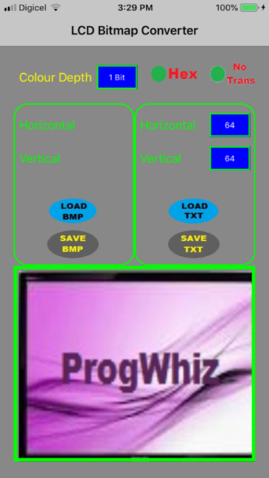 LCD Bitmap Converter screenshot 2