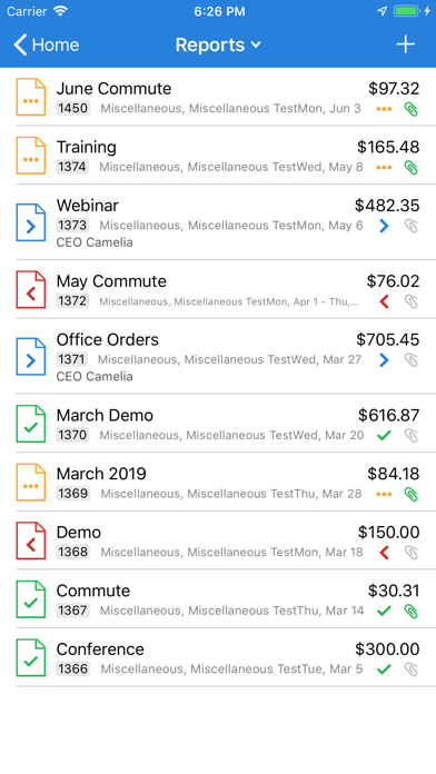 How to cancel & delete Nexonia Expenses from iphone & ipad 2