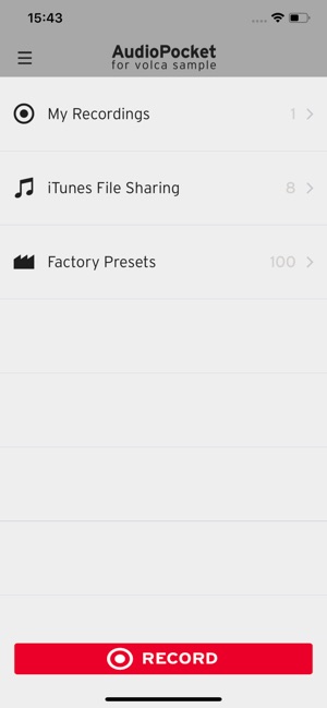 Audiopocket For Volca Sample をapp Storeで