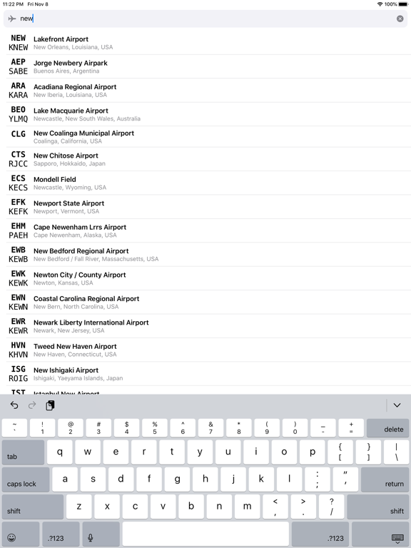 Airport Codes App voor iPhone, iPad en iPod touch AppWereld