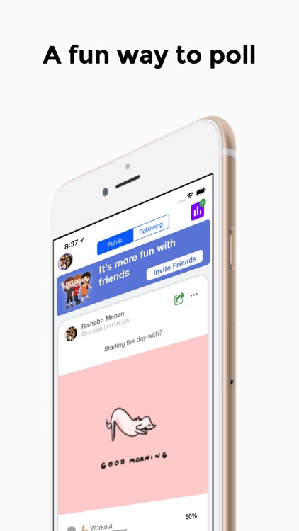 Pollsify - Polls with friends