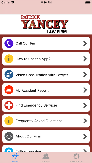 How to cancel & delete Patrick Yancey Law Injury App from iphone & ipad 2