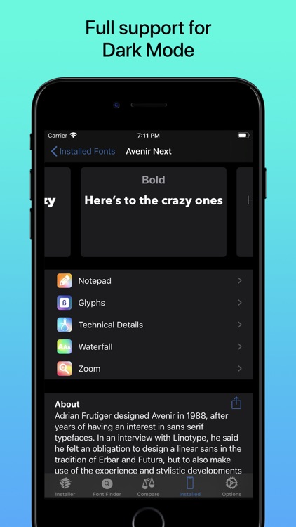 iFont: find, install any font screenshot-6