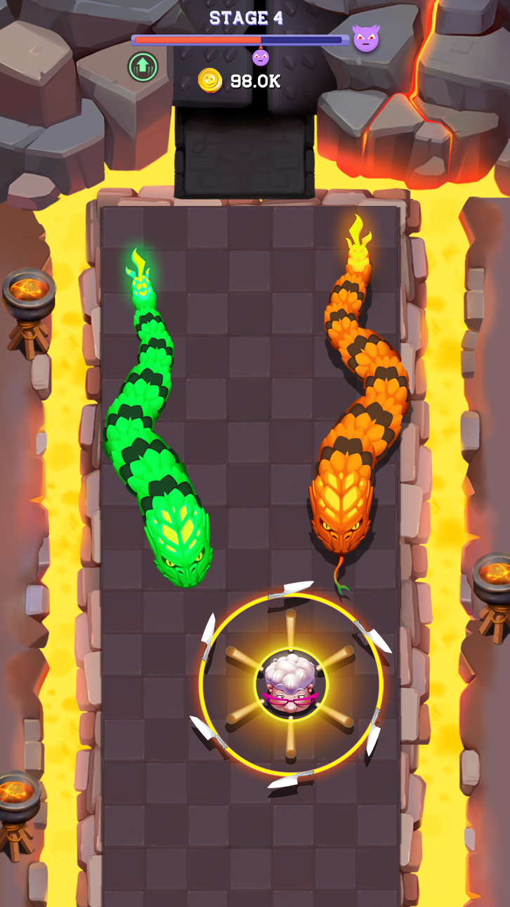 Angry Granny: Legend Hack screenshot 5 - iOS game interface