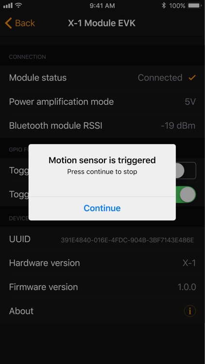 XTI EVK Connect