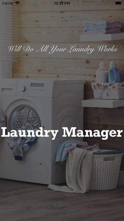 Laundary Manager