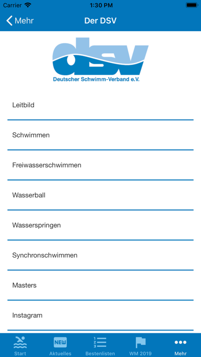 Deutscher Schwimm-Verband screenshot 4