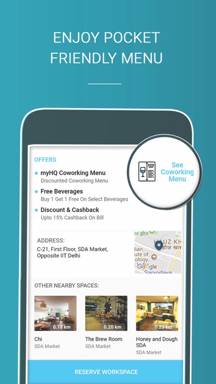 myHQ: Coworking Spaces screenshot-4
