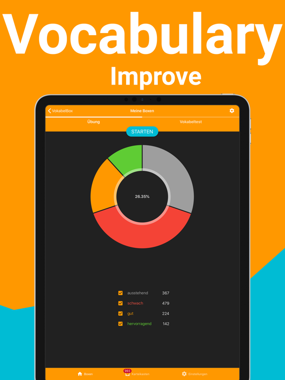 VokabelBox Vocabulary trainer screenshot 3
