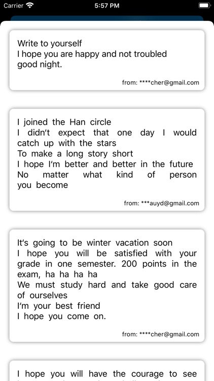 ToFuture-Capsule letter screenshot-3