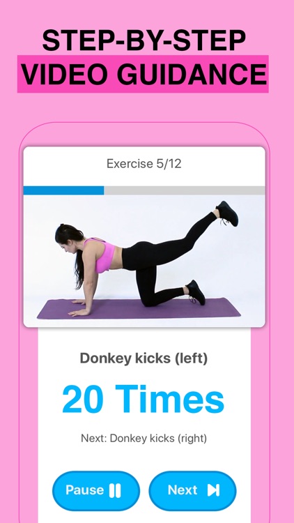 FitHer: Workout for Women screenshot-3