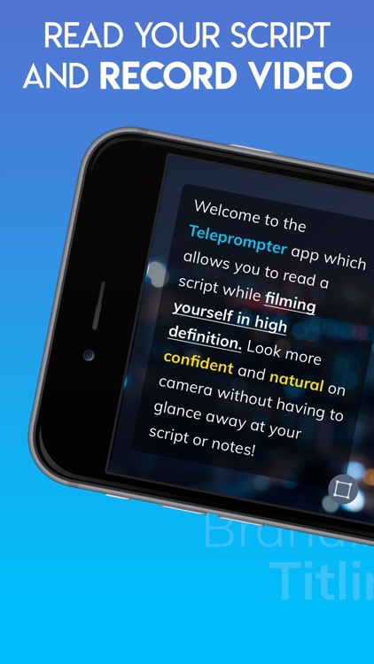 Teleprompter'