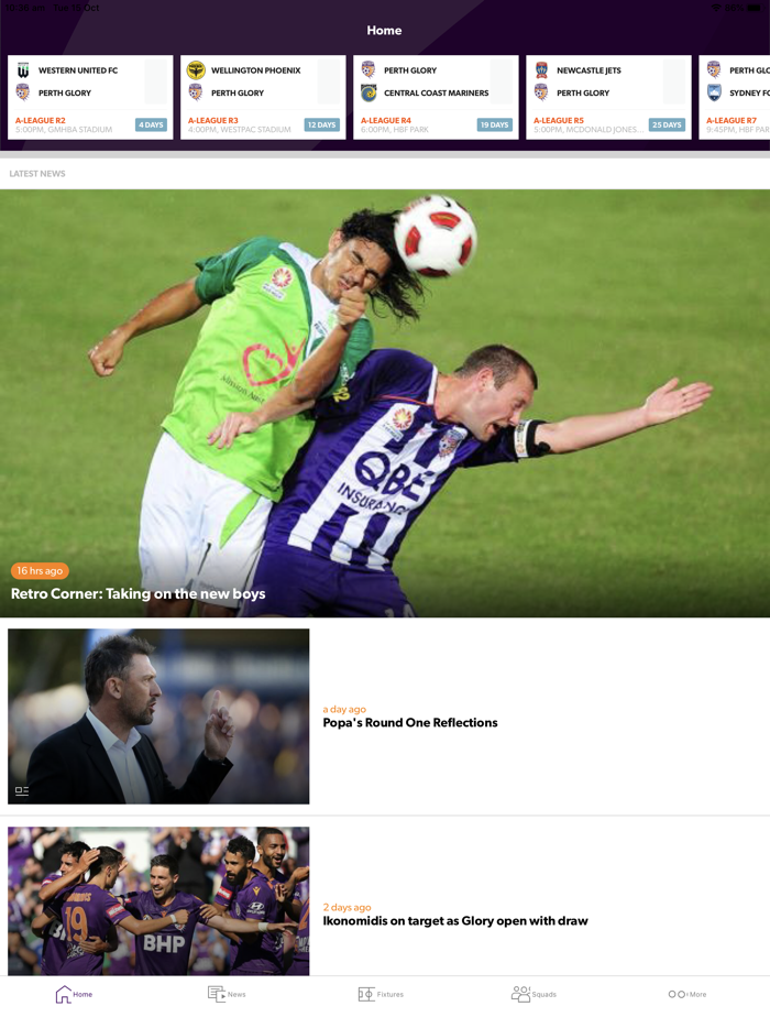 Perth Glory Official App