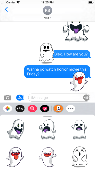 Spirit Ghost Stickers screenshot 2