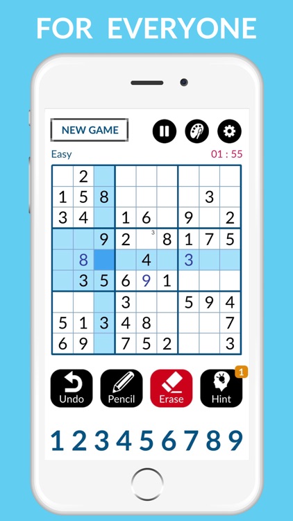 Sudoku - Classic Brain Game screenshot-4