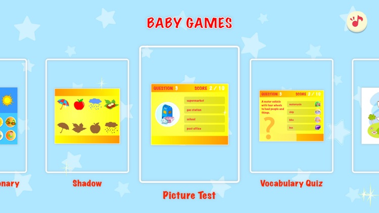 Baby game for little kids