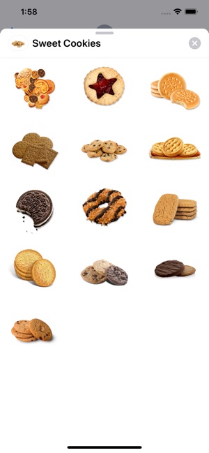 Sweet Cookies Sticker Pack