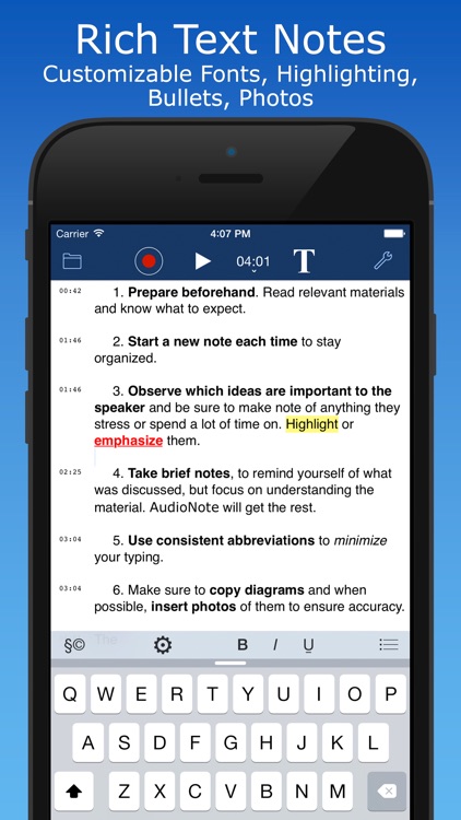 AudioNote 2 - Voice Recorder