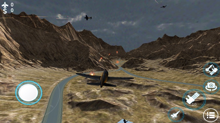 Jet Fighter Air Strike 3d screenshot-5
