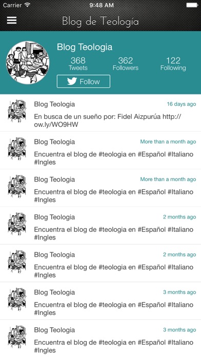 How to cancel & delete Blog Teologia from iphone & ipad 1