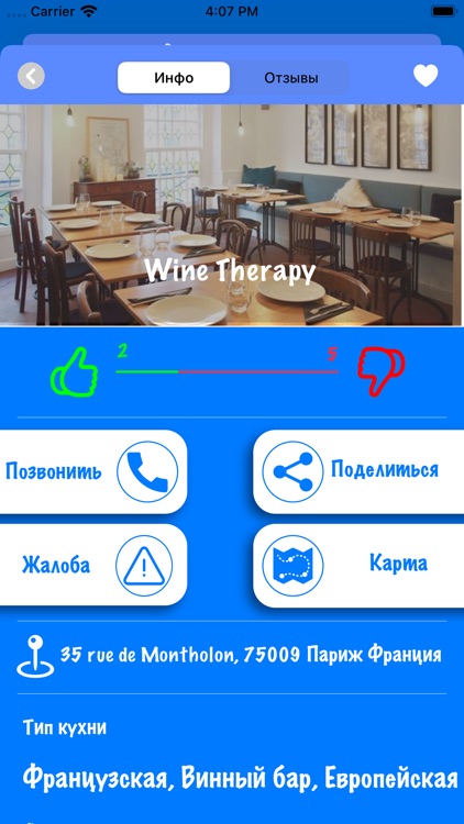 Where to eat - Париж