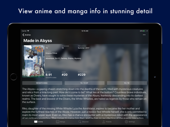 MyAniList - Track Anime & Manga screenshot