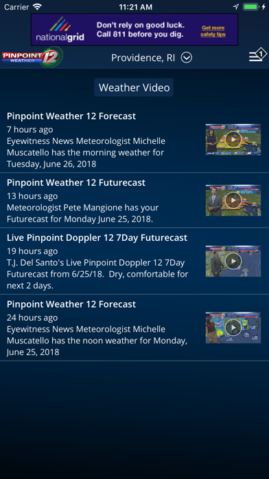 WPRI Pinpoint Weather 12 screenshot 4