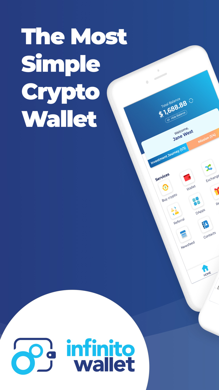 Infinito Wallet - Crypto Safe screenshot 1