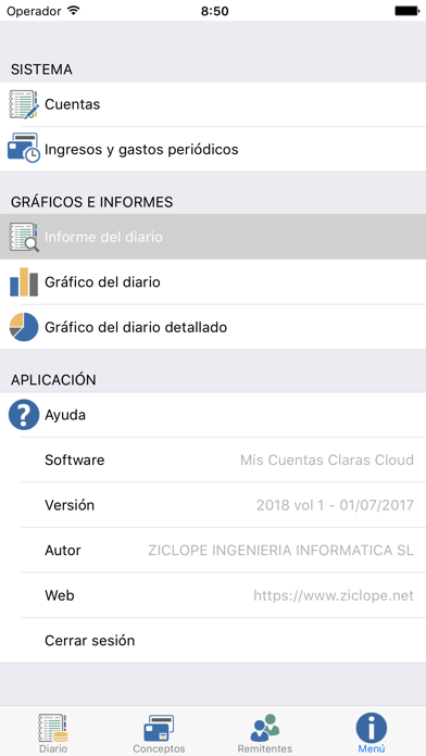 How to cancel & delete Mis Cuentas Claras from iphone & ipad 4