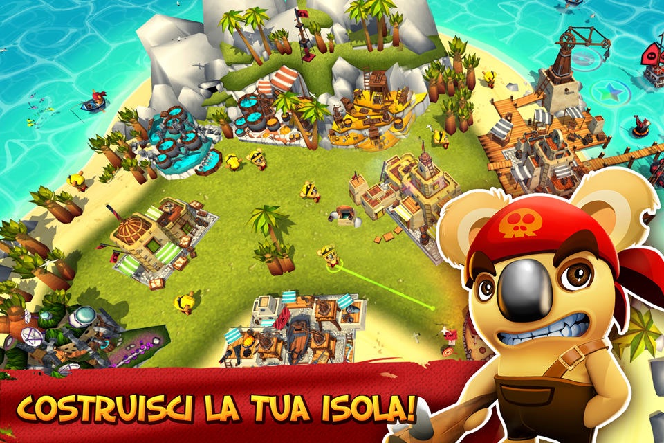 Tropical Wars - Pirate Battles screenshot 2