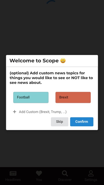 Scope - The news you choose!