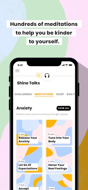 Shine - Self-Care & Meditation(圖4)-速報App