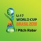 A pitch and facility rating application for the FIFA U17 World Cup 2019 Players, specific to competition venues