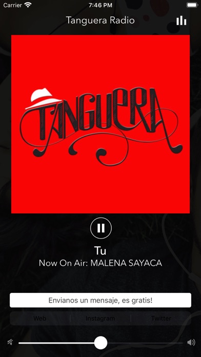 Screenshot #1 pour Tanguera Radio