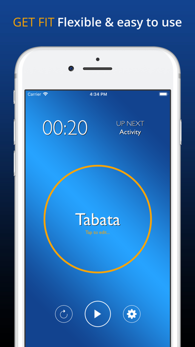 Totally Tabata Timer Protocol Screenshot