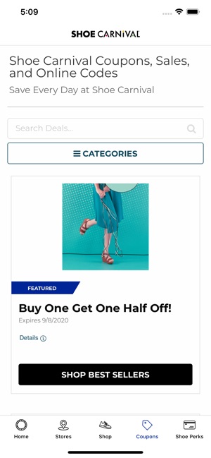 buy one get one half off shoe carnival