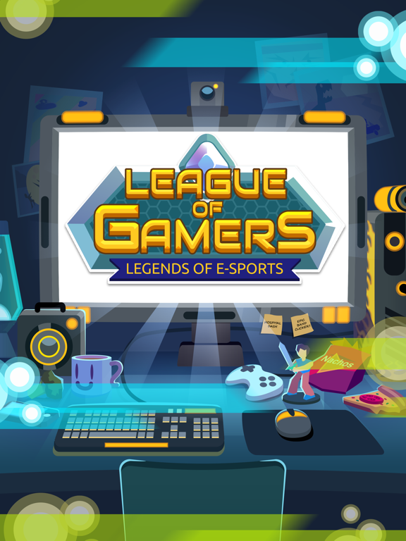 Игра League of Gamers: легенда мобы