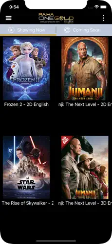 Captura de Pantalla 3 Raiha Cinegold Plex iphone