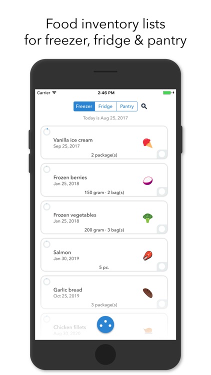 NoWaste - Food Inventory List screenshot-0