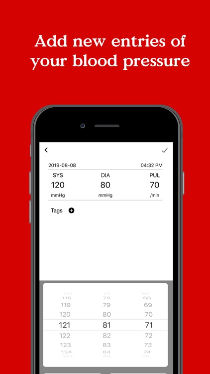 Daily Blood Pressure screenshot-4