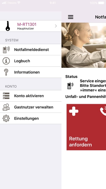 ERGO Kfz Notfallmelde-App