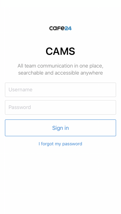 CAMS - cafe24 screenshot 2